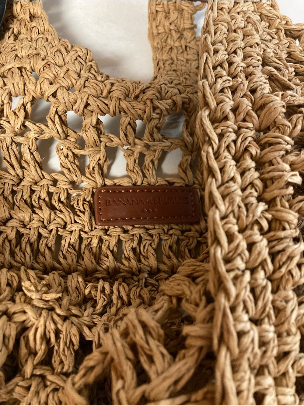 Banana Republic Woven Raffia Bag - Picture 6 of 9